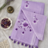 Premium Hand Painted Mul Mul Saree
